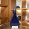Birkin 30 Togo Bleu Electrique PHW