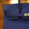 Birkin 30 Togo Bleu Electrique PHW