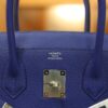 Birkin 30 Togo Bleu Electrique PHW
