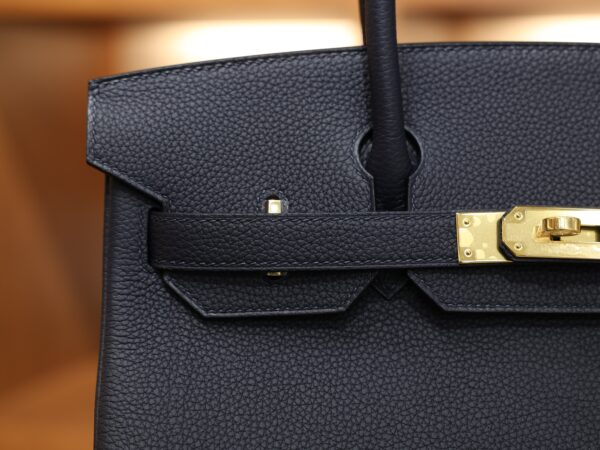 Birkin 30 Togo Bleu Nuit GHW