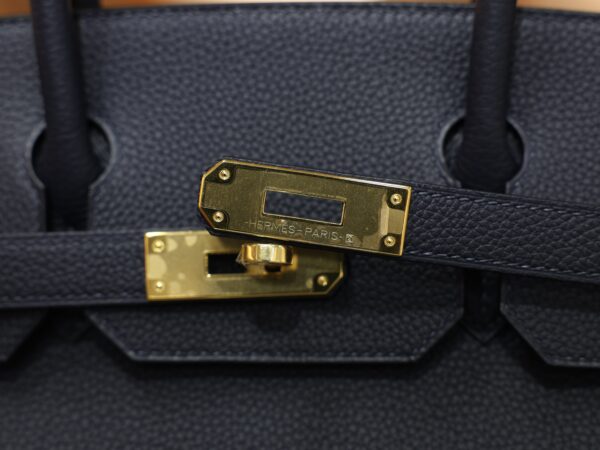 Birkin 30 Togo Bleu Nuit GHW