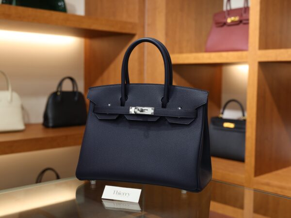 Birkin 30 Togo Bleu Nuit PHW