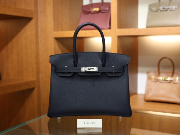 Birkin 30 Togo Bleu Nuit PHW