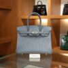Birkin 30 Togo Bleu Lin PHW