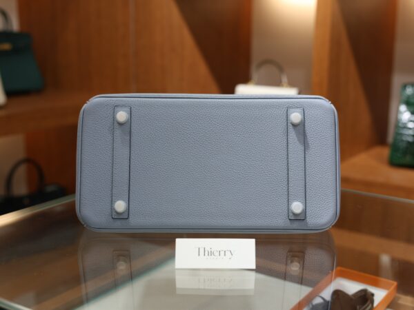 Birkin 30 Togo Bleu Lin PHW