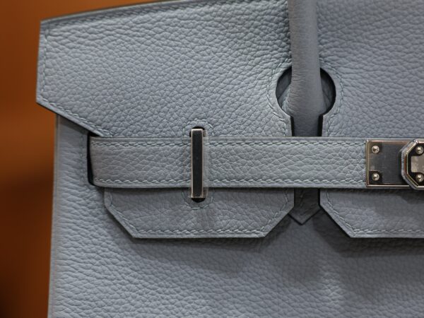 Birkin 30 Togo Bleu Lin PHW