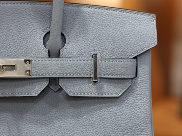 Birkin 30 Togo Bleu Lin PHW