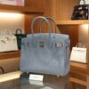 Birkin 30 Togo Bleu Lin PHW