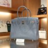 Birkin 30 Togo Bleu Lin PHW