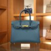 Birkin 30 Togo Bleu Jean GHW