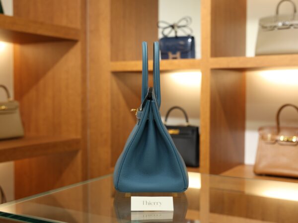 Birkin 30 Togo Bleu Jean GHW