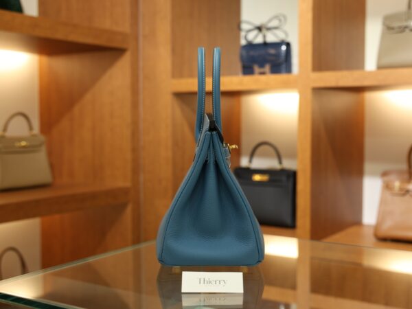 Birkin 30 Togo Bleu Jean GHW