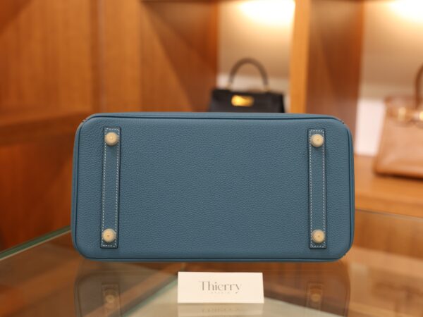 Birkin 30 Togo Bleu Jean GHW