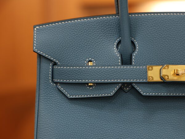 Birkin 30 Togo Bleu Jean GHW