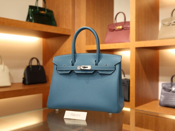 Birkin 30 Togo Bleu Jean PHW