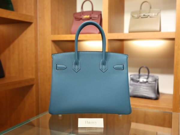 Birkin 30 Togo Bleu Jean PHW