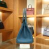 Birkin 30 Togo Bleu Jean PHW