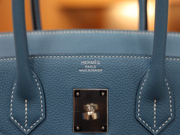 Birkin 30 Togo Bleu Jean PHW