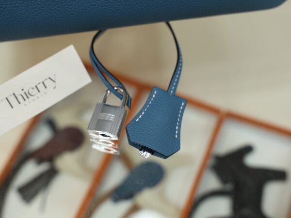 Birkin 30 Togo Bleu Jean PHW