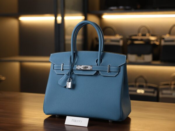 Birkin 30 Togo Bleu Jean PHW