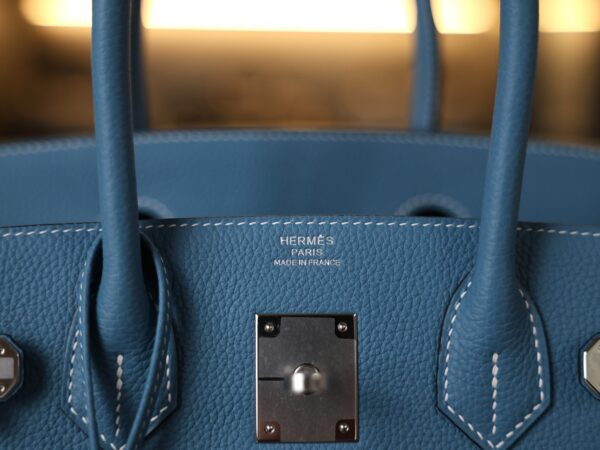 Birkin 30 Togo Bleu Jean PHW