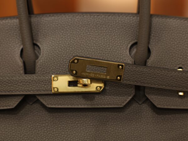 Birkin 30 Togo Etain GHW
