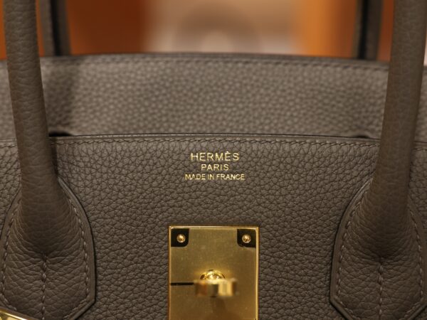 Birkin 30 Togo Etain GHW