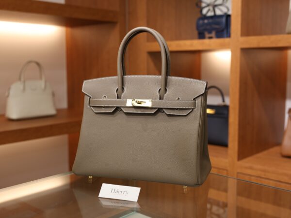 Birkin 30 Togo Etoupe GHW