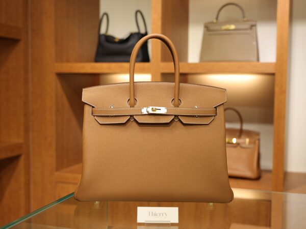 Birkin 35 Togo Gold GHW