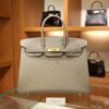 Birkin 35 Togo Gris Asphalte GHW