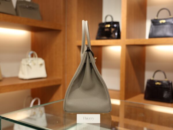 Birkin 35 Togo Gris Asphalte GHW
