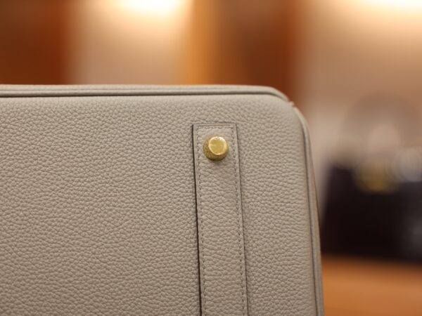 Birkin 35 Togo Gris Asphalte GHW