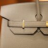 Birkin 35 Togo Gris Asphalte GHW