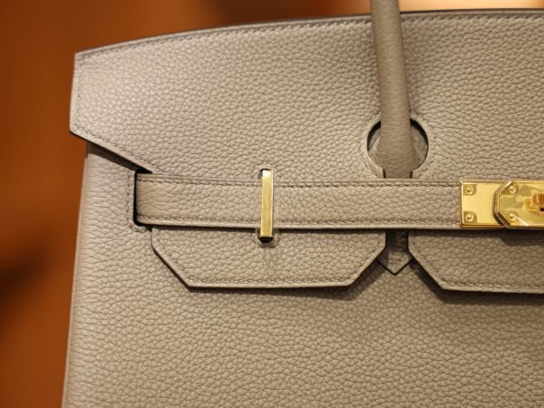 Birkin 35 Togo Gris Asphalte GHW