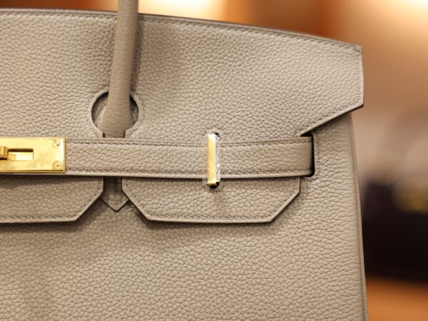 Birkin 35 Togo Gris Asphalte GHW