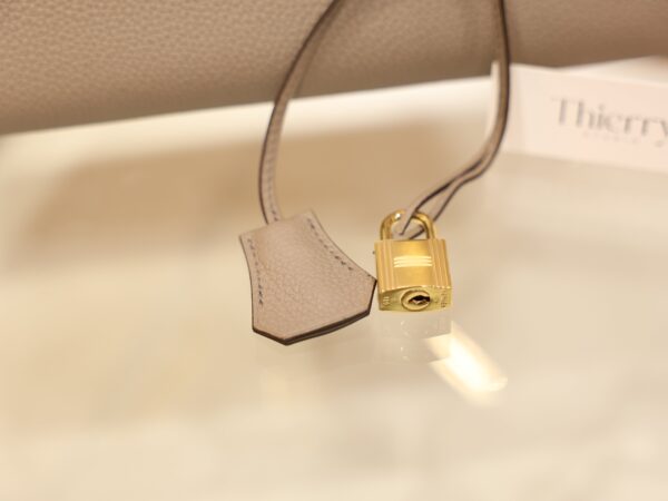 Birkin 35 Togo Gris Asphalte GHW