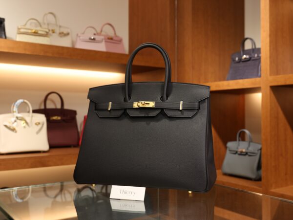 Birkin 35 Togo Black GHW
