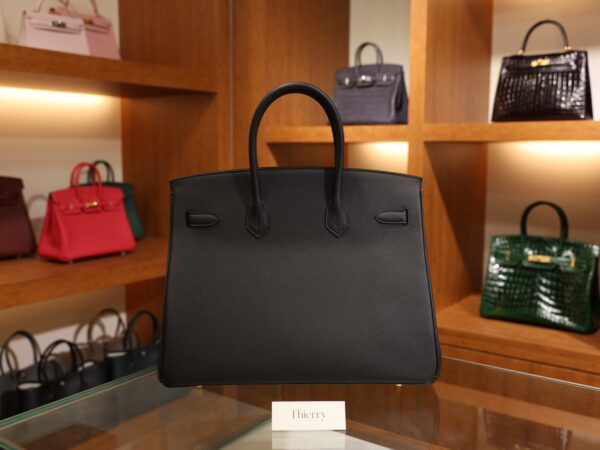 Birkin 35 Togo Black GHW