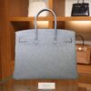 Birkin 35 Togo Bleu Lin GHW