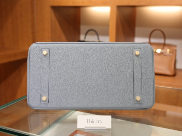Birkin 35 Togo Bleu Lin GHW