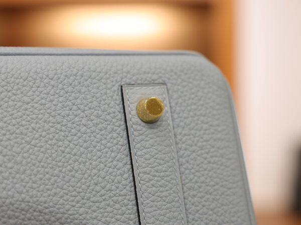 Birkin 35 Togo Bleu Lin GHW
