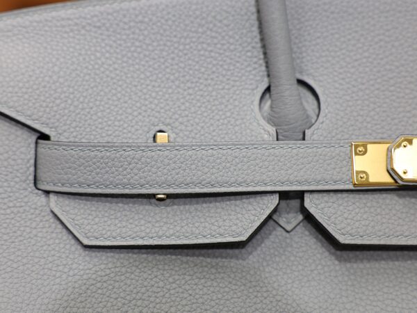 Birkin 35 Togo Bleu Lin GHW
