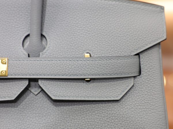 Birkin 35 Togo Bleu Lin GHW