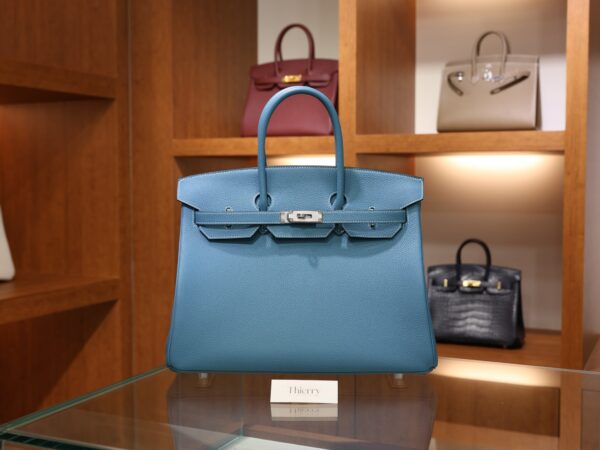 Birkin 35 Togo Bleu Jean PHW