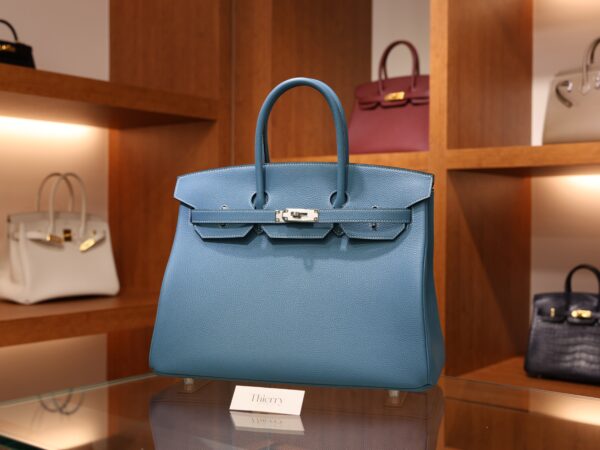 Birkin 35 Togo Bleu Jean PHW