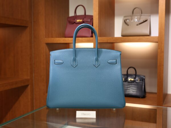 Birkin 35 Togo Bleu Jean PHW