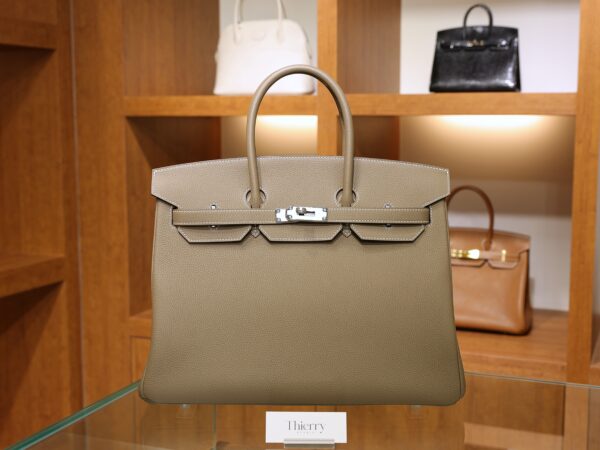 Birkin 35 Togo Etoupe PHW