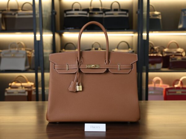 Birkin 40 Togo Gold GHW