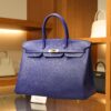 Birkin 40 Togo Bleu Electrique GHW