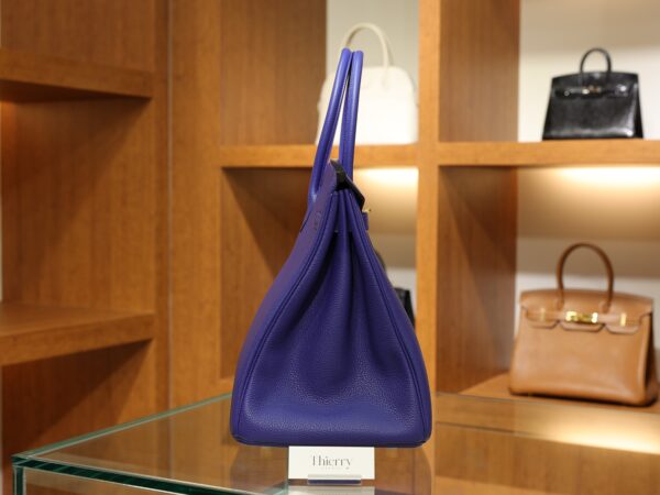 Birkin 40 Togo Bleu Electrique GHW
